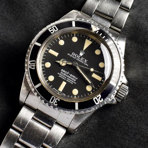 rolex submariner 5512 dial variations|used rolex 5512 for sale.